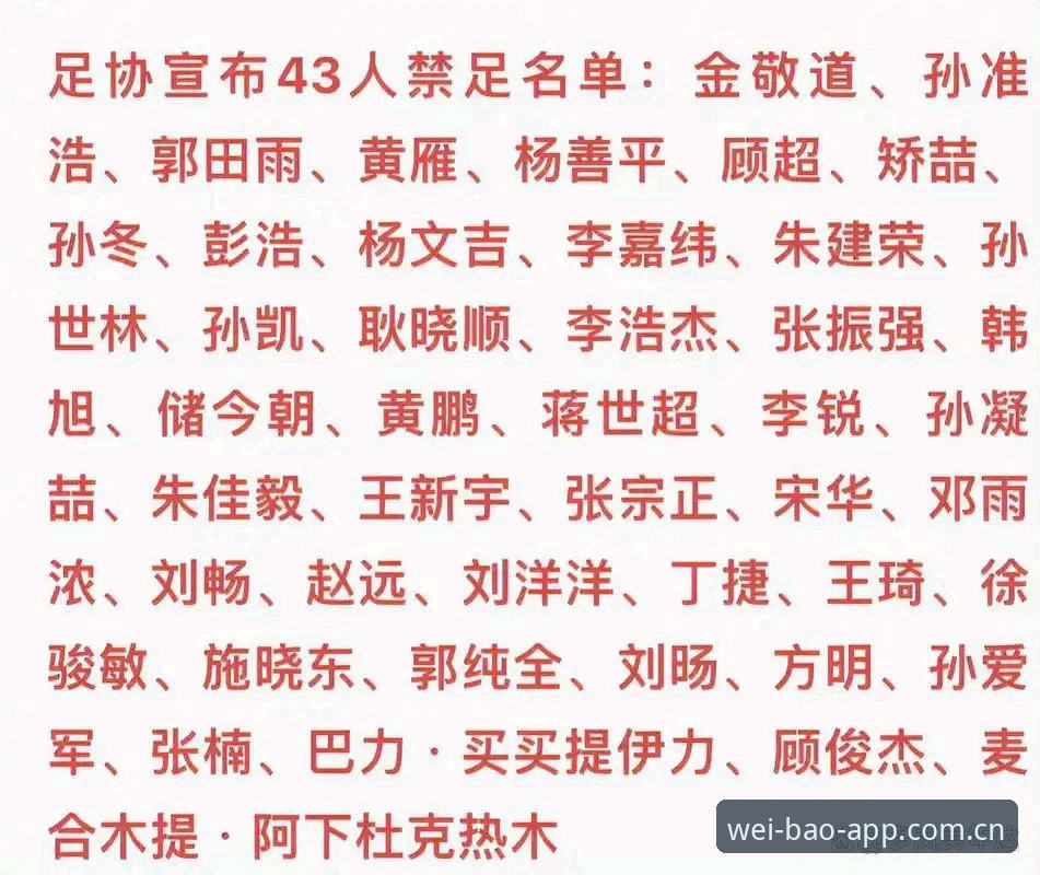 资深用户深度体验:从足协第三批禁足名单看中国足球生态变革